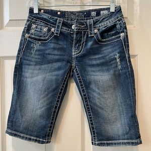 Miss Me Bermuda shorts